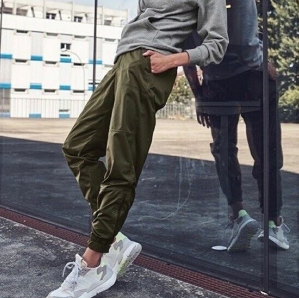 Athleta Radiant Olive Green Jogger